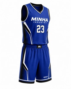 Nouvelle arrivée, uniforme de basket-ball d'entraînement, polyester respirant, entièrement sublimé, unisexe, tailles personnalisées OEM, personnalisation en gros - Product Image 4