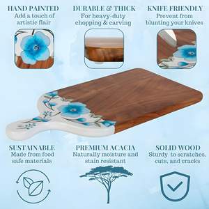 เขียงไม้คุณภาพสูงสำหรับครัวอัจฉริยะ พร้อมการตกแต่งระดับพรีเมียมและประสิทธิภาพที่เชื่อถือได้ จำหน่ายในราคาส่ง - Product Image 5