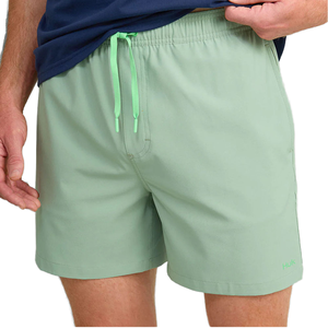 Shorts décontractés pour hommes, respirants, taille élastique, couleur unie, tissu en toile, poches fonctionnelles pour la marche, le sport et les loisirs - Product Image 5