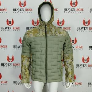 Chaqueta de Poliéster Personalizada para Hombre, Chaqueta Ligera con Capucha y Cremallera para Invierno, Venta al Por Mayor - Product Image 2