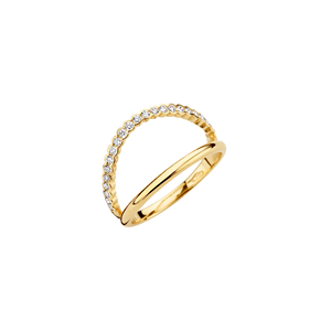 Wholesale Lab Grown Diamond 0.23 CT IGI Certified 23 Band Ethnic Stackable 14Kt Yellow Gold Wedding Party Women's <b>Ring</b> Supplier - Product Image 3