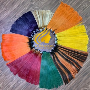 2024สำหรับ100% ต่อผมมนุษย์เวียดนามจริง8-32นิ้วสีอ่อนสไตล์คลื่น - Product Image 5