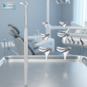 เครื่องมือผ่าตัดแบบดึงฝาครอบ 6flowers Desmarres Lid Retractor สำหรับการผ่าตัดทั่วไป ได้รับการรับรองมาตรฐาน CE ระดับ Class I - Product Image 3