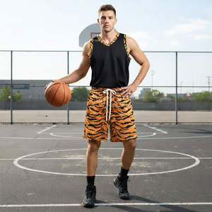 Pantalones Cortos de Baloncesto para Hombre, 6 Pulgadas, de Alta Calidad, para Entrenamiento Atlético, en Oferta - Product Image 6