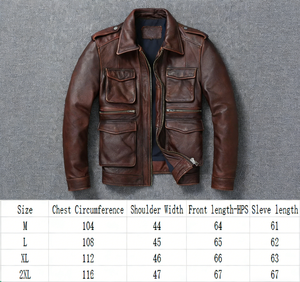 Customized Vintage Look Genuine <b>Leather</b> <b>Jacket</b> Washed <b>Men</b>’s Winter <b>Jacket</b> Real Cow <b>Leather</b> Motorcycle <b>Jacket</b> - Product Image 6