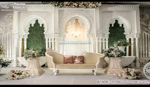 Decoración Moderna para Escenario de Ceremonia de Anillos, Escenario Moderno de Tendencia para Eventos de Boda, Decoración de Escenario de Ceremonia Roka Asequible, EE. UU. - Product Image 6