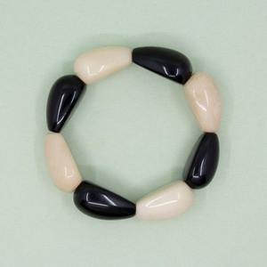 Bracelet et jonc en résine faits à la main, torsadés, élégants, bijoux fantaisie pour femmes, accessoires, bagues tendance, bagues fantaisie - Product Image 4