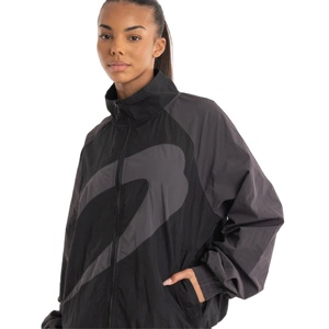 Women's Gym Jacket - Full Zip, Slim Fit, Lightweight Stretch <b>Fabric</b>, Ideal for Athletic Running & Sports - Product Image 1