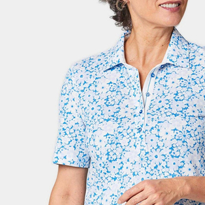 High Quality Sublimation <b>Women</b> <b>Polo</b> <b>Shirts</b> For Online Sale 2026 New Fashion Short Sleeve Ladies Sublimated <b>Polo</b> <b>Shirt</b> - Product Image 3