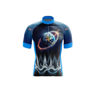 Jersey de Ciclismo Sublimado Personalizado OEM, Transpirable, de Secado Rápido, para Bicicleta de Carretera, Fabricante y Proveedor de Ropa de Ciclismo - Product Image 3