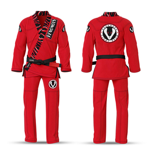 Kimono de Jiu Jitsu Venomous Fight Gear, Rojo, 100% Algodón, Unisex, para Adultos, Uniforme de Jiu Jitsu con Impresión por Transferencia de Calor, Duradero - Product Image 1