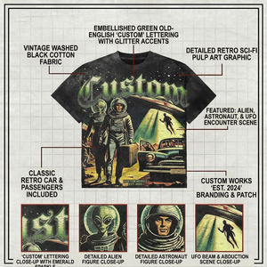 Custom Skull Casino Print Oversized Short Sleeve T-Shirt <b>Men</b> Street Style Cotton O-Neck Jersey Fit - Product Image 1