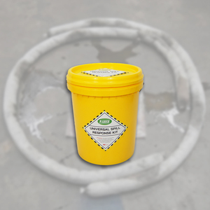 20L Universal Spill Kit with Pail | Industrial Spill Control Kit for Oil, Water & Chemical Absorbent - Product Image 3