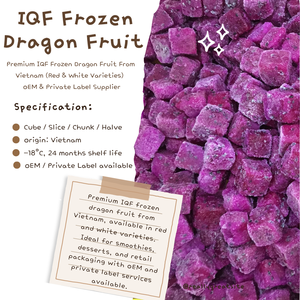 Fruta del Dragón Roja Congelada IQF Premium de Vietnam, Variedad Roja, Proveedor OEM/Marca Privada - Product Image 1