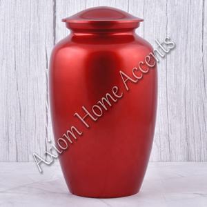 Urne funéraire sophistiquée en aluminium fabriqué à la main avec une urne d'hommage à des œuvres d'art modernes par Axiom Home Accents - Product Image 6