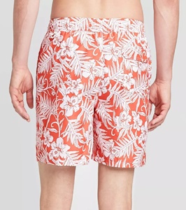 Élégant décontracté confortable 100% Polyester coton personnalisé Shorts de sport hommes fleur imprimer nouveau Design unisexe séchage rapide hommes court - Product Image 3