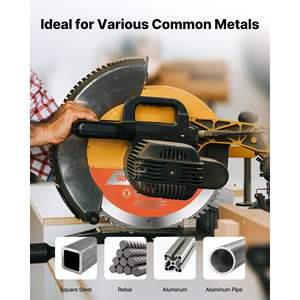 ใบเลื่อยวงเดือน10นิ้ว80ฟันอัลลอยคม5/8นิ้วสำหรับตัดเหล็กผิวละเอียดลดเสียงรบกวนด้วยช่องระบายอากาศสำหรับ - Product Image 6