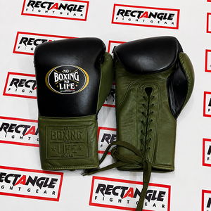 Guantes de Boxeo de Piel Vacuna de Primera Calidad, Sin Cordones, con Cierre Ajustable de Cordones, Transpirables, para Entrenamiento - Product Image 1