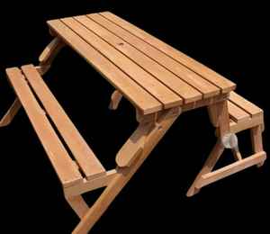 <b>Table</b> <b>Bench</b> Magic <b>Table</b> Teak <b>Bench</b> <b>and</b> <b>Table</b> Outdoor furniture - Product Image 1