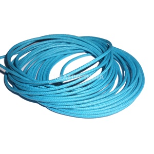 Cordones redondos encerados de algodón 100% de alta tenacidad, respetuosos con el medio ambiente para bolsos, ropa, zapatos y uso textil para el hogar - Product Image 2