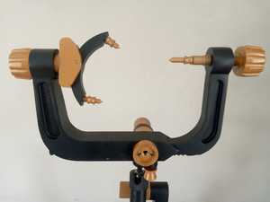 Reusable Surgical Skull <b>Clamp</b> Head Fixation Device with Adjustable Articulating Arm and <b>Table</b> Rail <b>Clamp</b> for Medical Use - Product Image 4