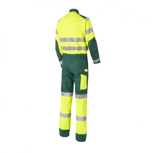 Wholesale Price OEM First Safety <b>Overall</b> With Reflective Tape Disposable Industrial Safety Uniform Workwear Coverall Suits - Product Image 4
