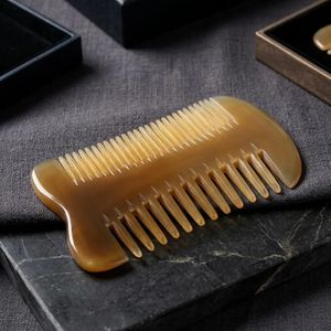 Peine de Cuerno de Búfalo Natural Ecológico, Peine para el Cabello de Uso Doméstico, Peine para Barba de Estilo Clásico con Logotipo Personalizado de Curio Craft - Product Image 2