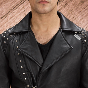 2023 Customized New Fashion Men Leather <b>Jacket</b> Best Design High Quality Leather <b>Jacket</b> OEM - Product Image 3