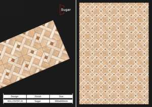 Azulejos de cerámica para pared de 300x600 mm, diseño confortable, para baño y cocina, superficie brillante/mate con efecto de azúcar tallado, diseño de lujo para pared interior. - Product Image 5