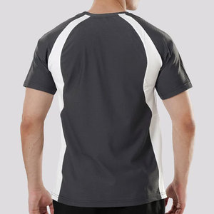Camiseta Deportiva Transpirable de 250 Gsm, Diseño de Paneles Personalizado al por Mayor, Ropa Deportiva de Entrenamiento, Diseño Cómodo - Product Image 3