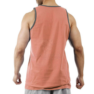 Camiseta sin mangas de algodón premium transpirable para gimnasio, fitness, entrenamiento informal de verano y uso diario para hombre. - Product Image 4