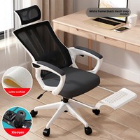 Chaise de bureau ergonomique moderne en tissu réglable, la plus populaire pour les managers, chaise de direction de luxe pivotante en maille pour le bureau à domicile