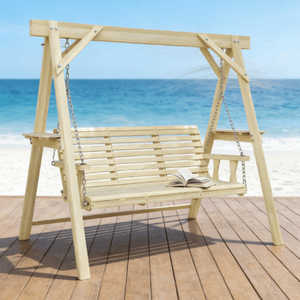 Silla Columpio para Patio Exterior, para Comodidad y Estilo - Product Image 1