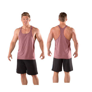 Mens Premium Gym Tank Top Sleeveless Muscle Shirt Quick Dry Fitness <b>Stringer</b> <b>Vest</b> Custom Logo OEM ODM Bulk Sportswear - Product Image 1
