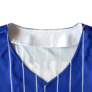 Maillot de baseball Los Angeles pour homme, manches courtes, boutons sur le devant, motif nom du joueur, col en V, 100% polyester, tissu respirant en maille - Product Image 4