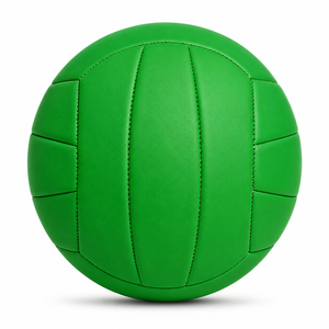 Ballon de volley-ball de qualité supérieure pour le sport, jaune uni, toucher doux, entraînement, extérieur, intérieur, plage, match, emballage OEM - Product Image 5