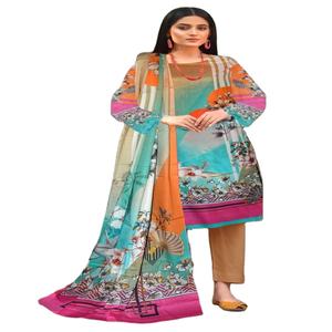 Costumes en coton/pelouse pakistanais les plus vendus vêtements d'été Salwar Kameez faits à la main de Faisalabad vêtements indiens et pakistanais - Product Image 1