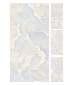 Carrelage en porcelaine poli Onyx First Choice OSWALD NATURAL 24x48, surface brillante, carreaux vitrifiés, appartement moderne, céramique Novac - Product Image 1