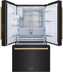 Autograph Edition 36 in. 28.9 cu. ft. Standard-Depth French Door External Water Dispenser <b>Refrigerator</b> with Dual Ice Maker - Product Image 2