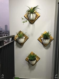 Pot de fleurs rond suspendu pour une utilisation intérieure/extérieure ajoute une touche élégante à votre jardin ou votre maison - Product Image 6