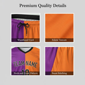 Camiseta de Fútbol Personalizada con Logotipo Profesional al por Mayor, Uniforme de Fútbol Unisex para Prácticas de Equipos Universitarios, Nombre del Equipo en el Borde - Product Image 5