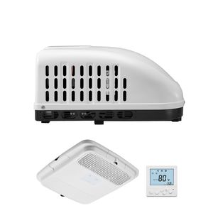 เครื่องปรับอากาศแบบติดหลังคา RV ขนาด 15000 BTU แบบไม่ใช้ท่อ ดีไซน์เงียบ 65 เดซิเบล พร้อมระบบจอดอัตโนมัติและกล่องกระจายลม พร้อมแผงควบคุมการทำงาน - Product Image 1