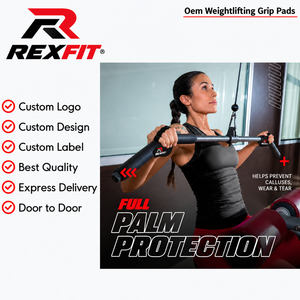 Protège-mains de musculation pour haltères, barres et entraînement de force – Fournisseur d'accessoires de fitness personnalisés - Product Image 6