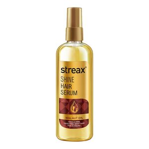 Sérum capillaire Streax - 200 ml, sérum capillaire pour cheveux secs et frisés, pour femmes et hommes, pour cheveux bouclés et ondulés, cheveux raides, soie et brillance - Product Image 1