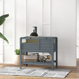 Habitat di tartaruga interna grigia con protezione dalle intemperie e accessorio regalo per mobili da esterno - Product Image 2
