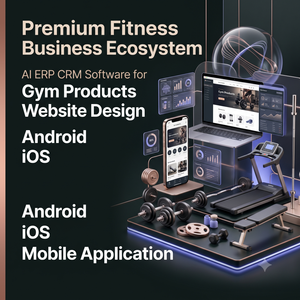 Software de IA ERP CRM para Diseño de Sitios Web de Productos de Gimnasio, Aplicación Móvil para Android e iOS, Plugin para WordPress y Shopify, Comercio Electrónico, IA ERP CRM - Product Image 3