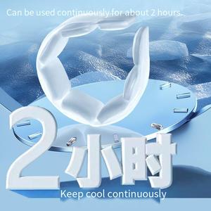 PCM <b>Neck</b> Cooling <b>Wrap</b> Ice Ring <b>Neck</b> Cooler Personal Ice Pack Collar <b>for</b> Hot Weather - Product Image 3