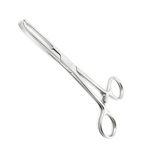 Pinces à tissus Allis en acier inoxydable poli miroir, instrument chirurgical manuel pour usage clinique, certifié CE JS-SI-AF-005, garantie 1 an - Product Image 3
