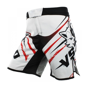 Shorts de combat MMA pour hommes, drapeau brésilien, impression par sublimation, séchage rapide, shorts d'entraînement de arts martiaux mixtes, coupe régulière, taille adulte - Product Image 3