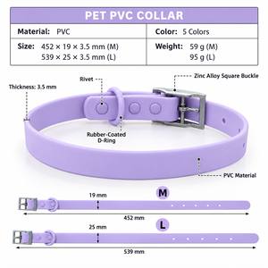 Collar Personalizado para Perro con 26 Letras, Collar de Silicona Suave con Nombre de Mascota y Correa Ajustable, Impermeable, para Perros y Gatos - Product Image 4